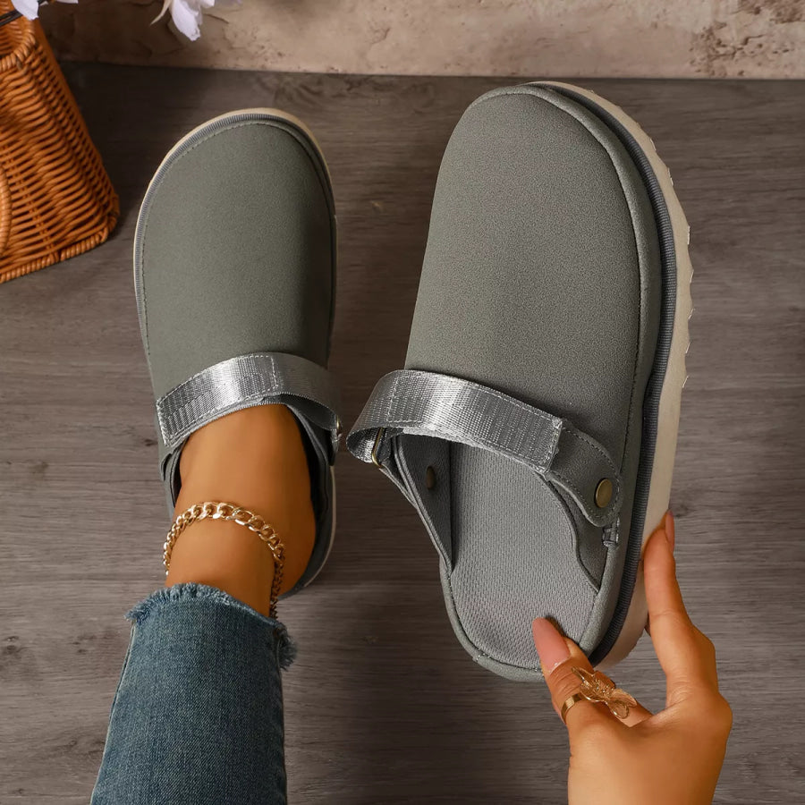 Round Toe Slip-Ons Apparel and Accessories