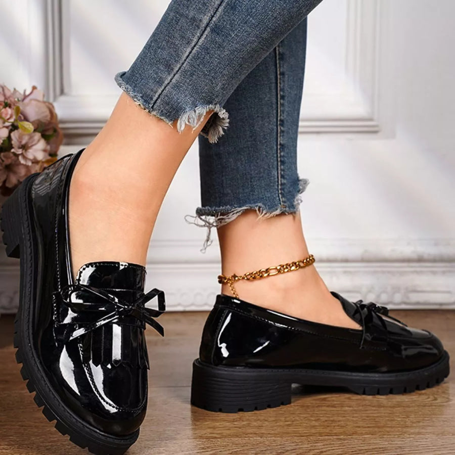 Round Toe Slip-Ons Apparel and Accessories