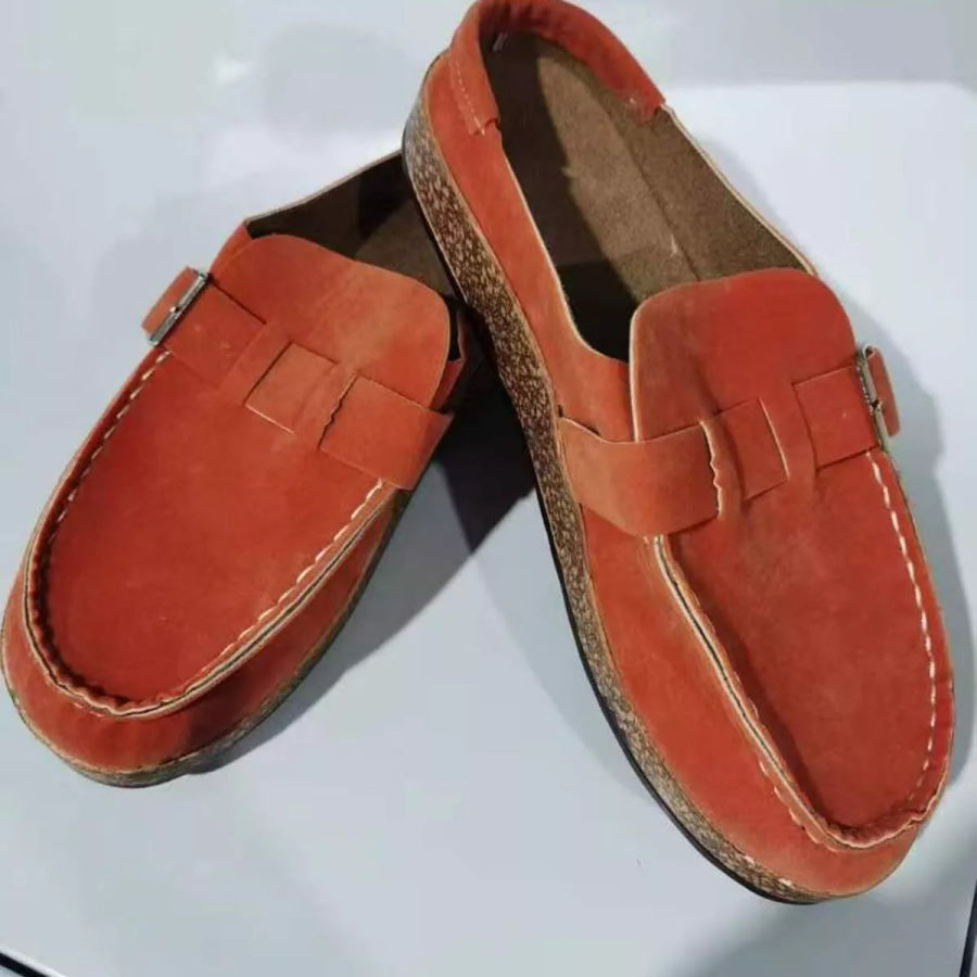 Round Toe Slip-Ons Apparel and Accessories