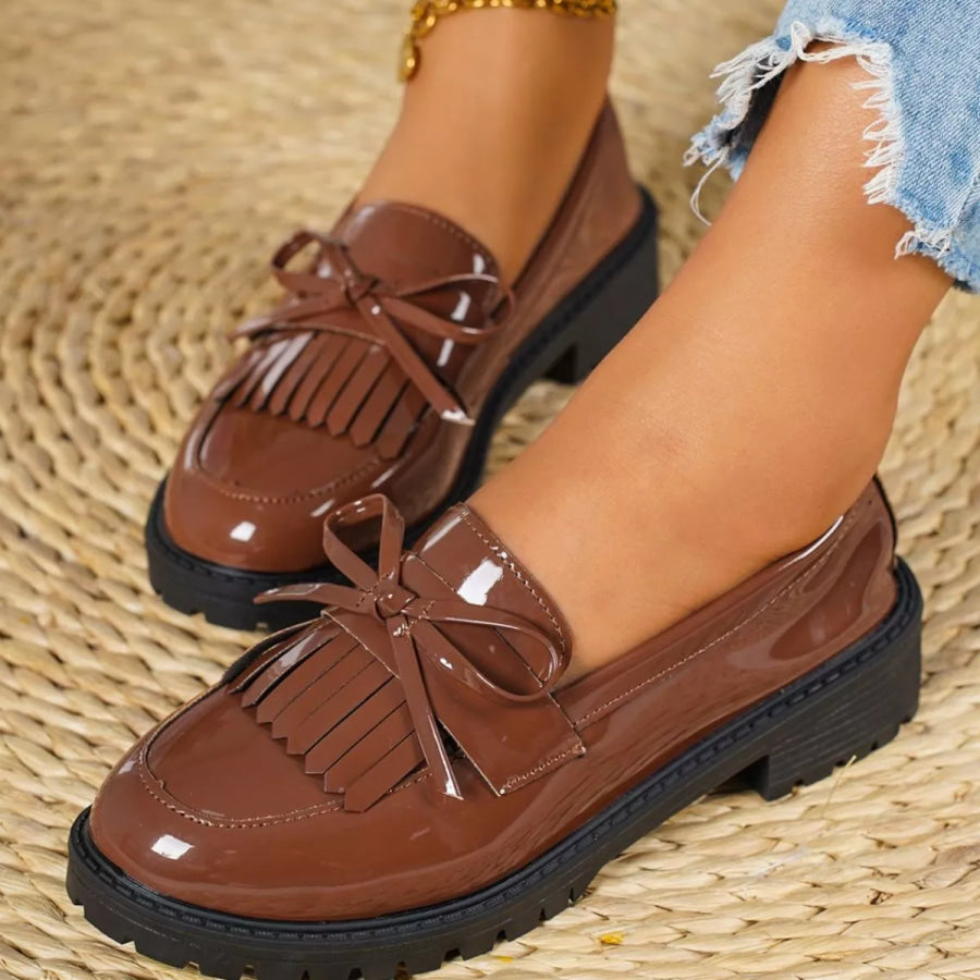 Round Toe Slip-Ons Apparel and Accessories