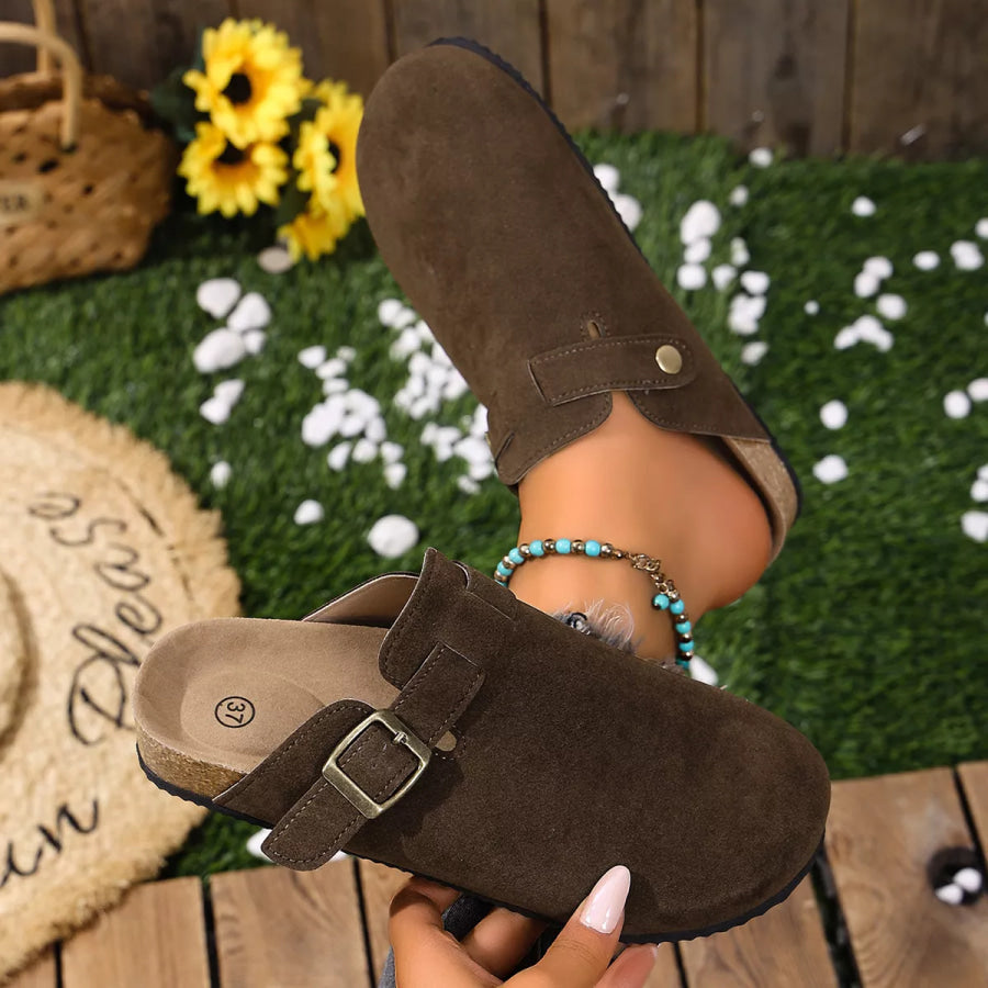 Round Toe Slip-Ons Apparel and Accessories
