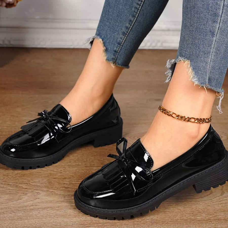 Round Toe Slip-Ons Apparel and Accessories