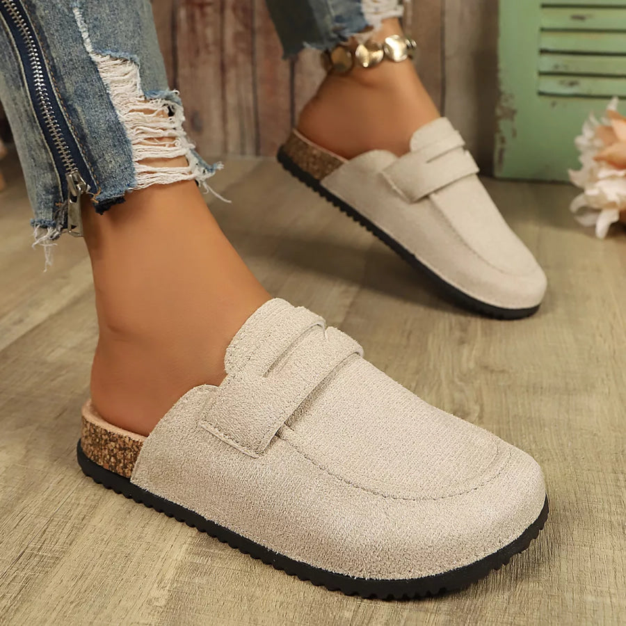 Round Toe Slip-Ons Apparel and Accessories