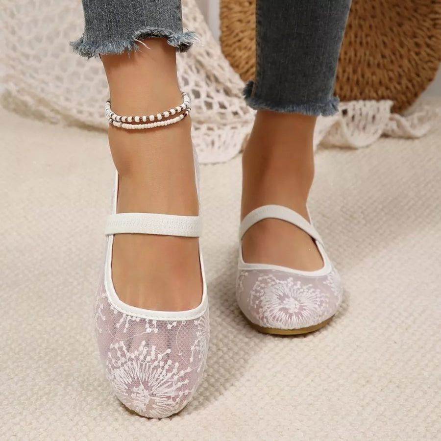 Round Toe Slip-Ons Apparel and Accessories