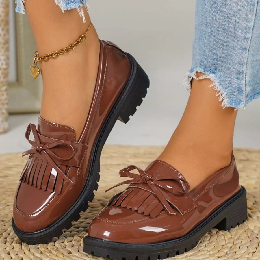 Round Toe Slip-Ons Apparel and Accessories