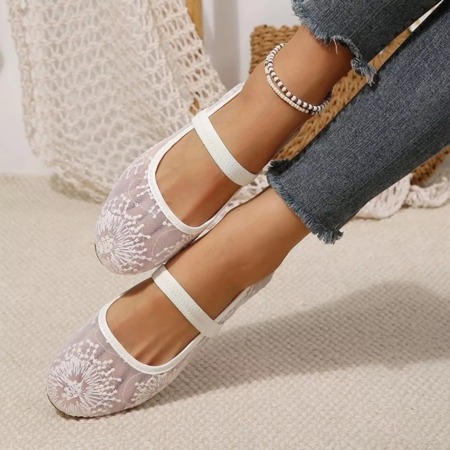 Round Toe Slip-Ons Apparel and Accessories