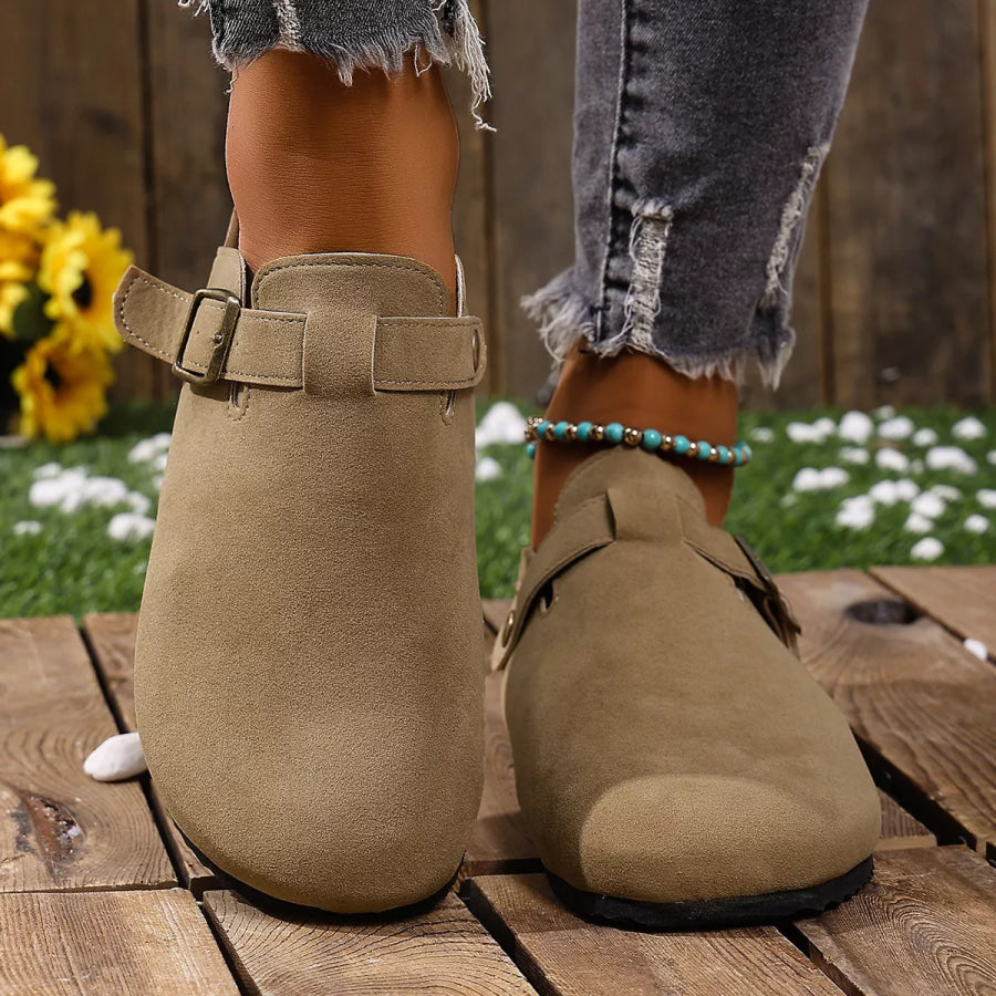 Round Toe Slip-Ons Apparel and Accessories
