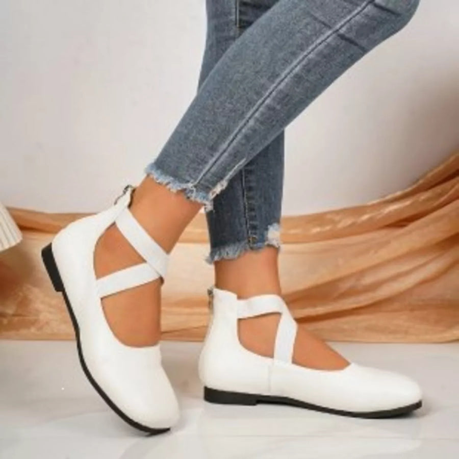 Round Toe Slip-Ons Apparel and Accessories