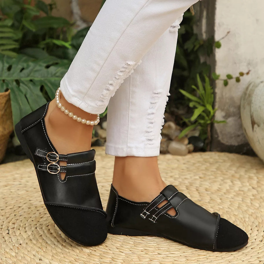Round Toe Slip-Ons Apparel and Accessories
