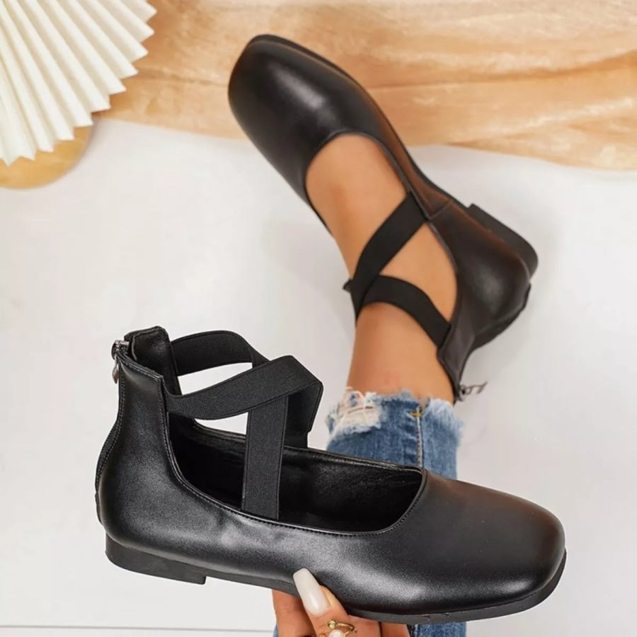 Round Toe Slip-Ons Apparel and Accessories