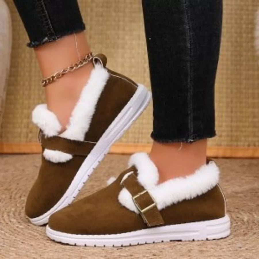 Round Toe Slip-Ons Apparel and Accessories