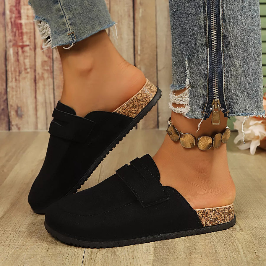 Round Toe Slip-Ons Apparel and Accessories