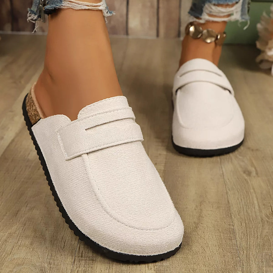 Round Toe Slip-Ons Apparel and Accessories