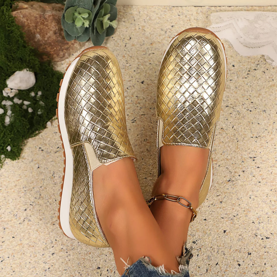 Round Toe Slip-Ons Apparel and Accessories