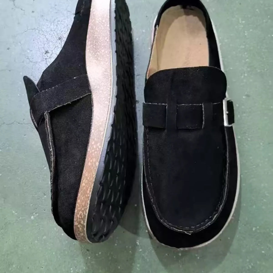 Round Toe Slip-Ons Apparel and Accessories