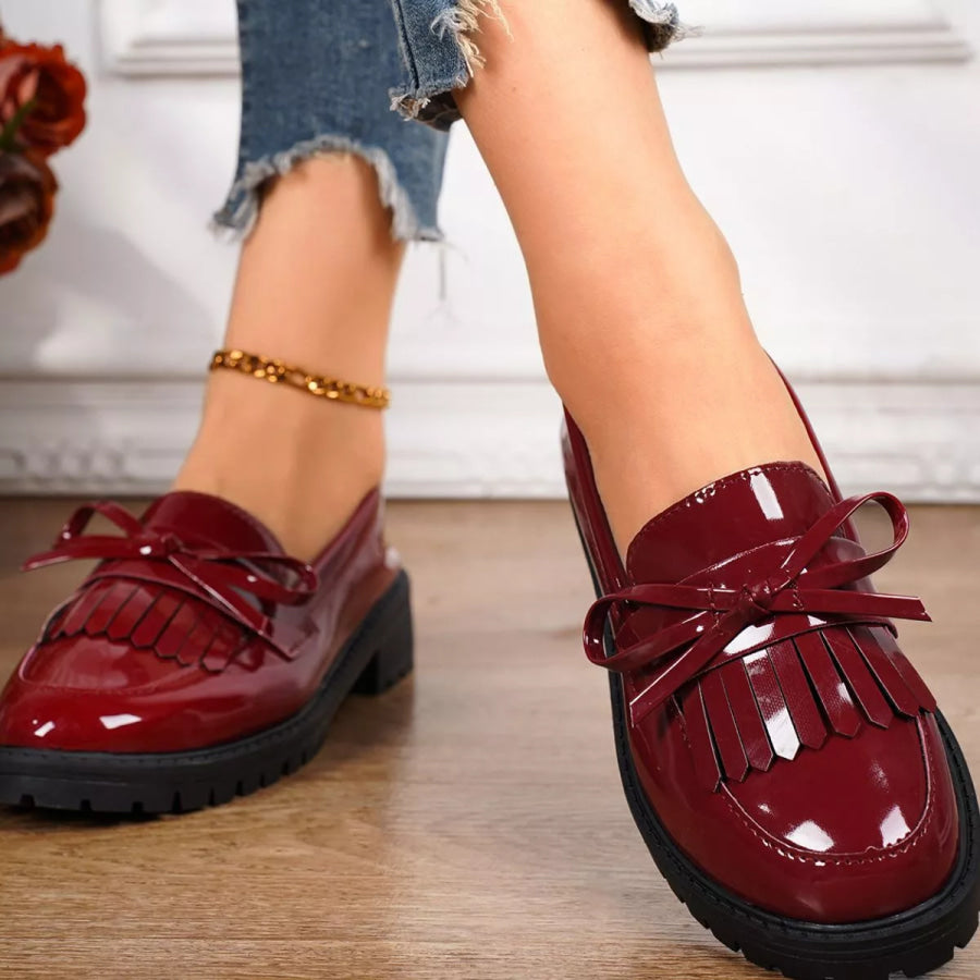 Round Toe Slip-Ons Apparel and Accessories