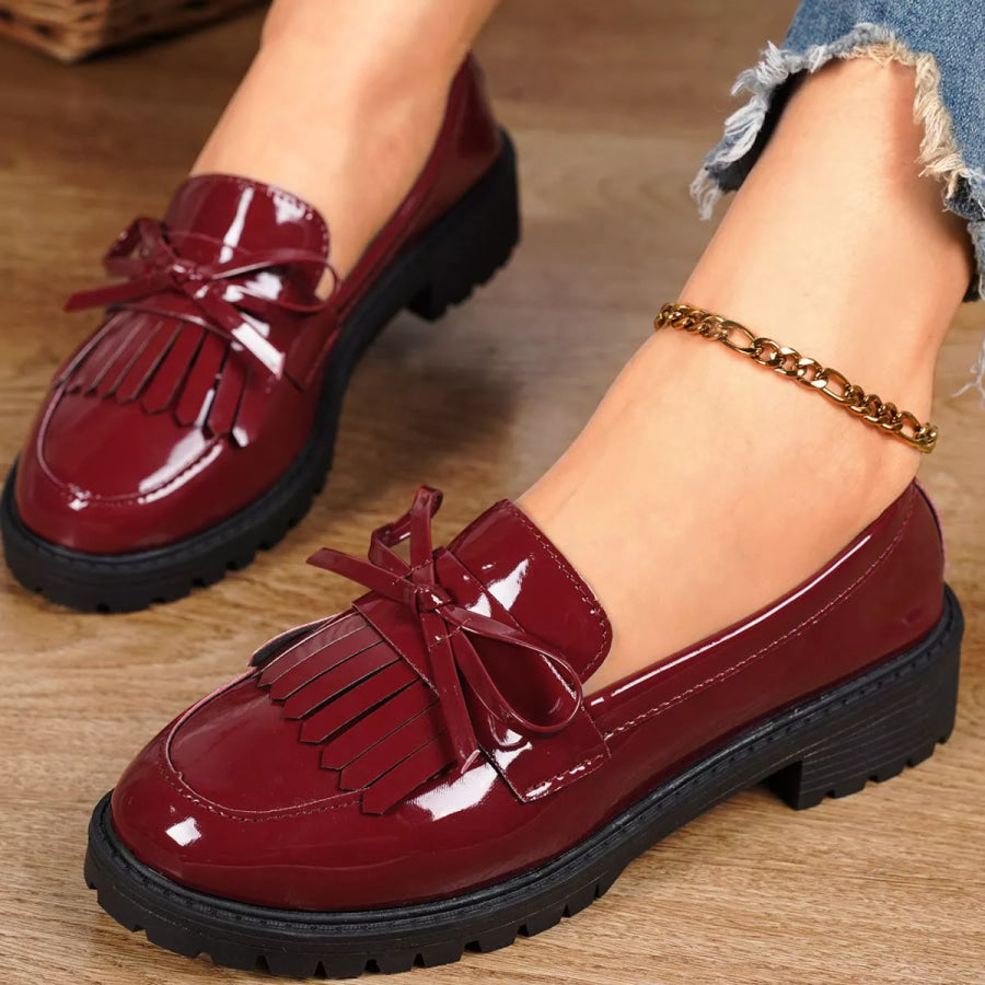 Round Toe Slip-Ons Apparel and Accessories
