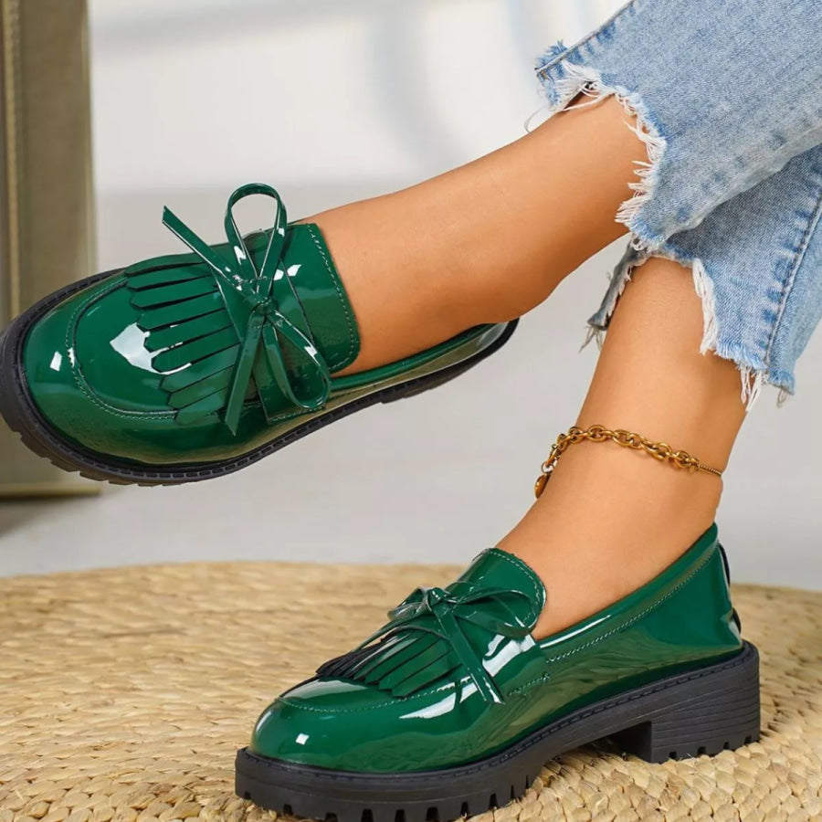 Round Toe Slip-Ons Apparel and Accessories
