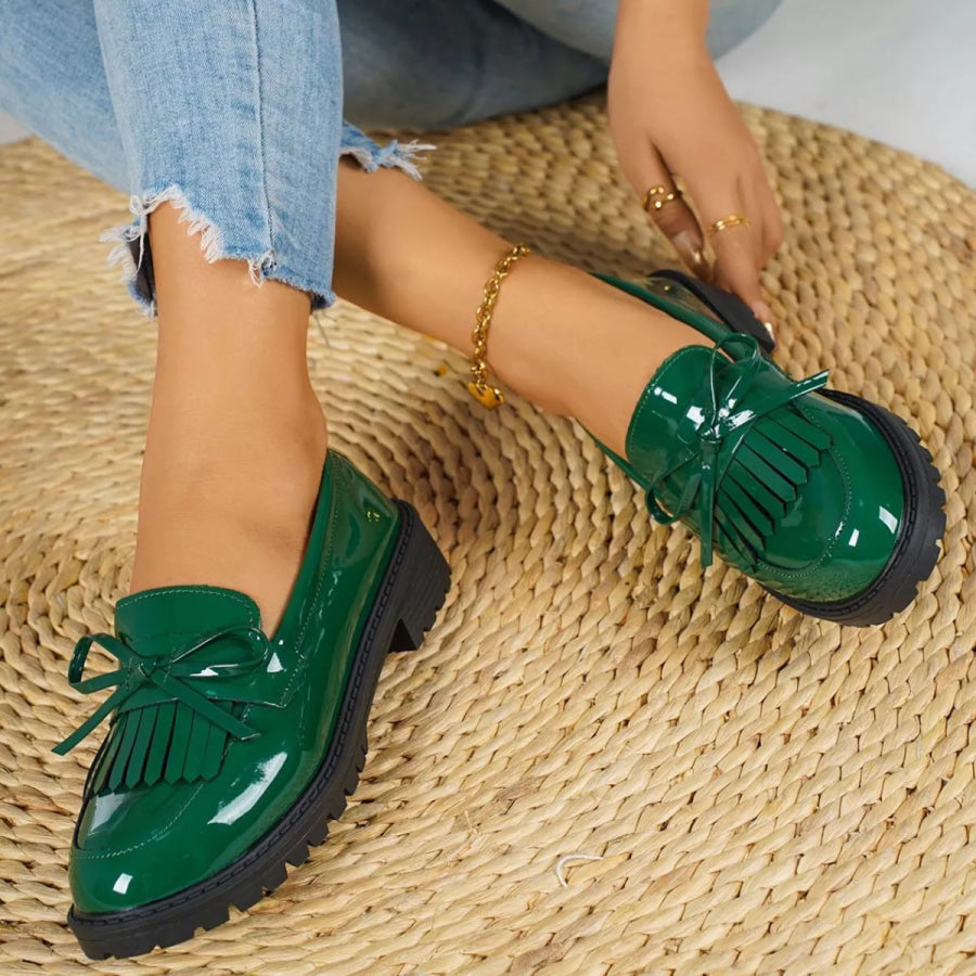 Round Toe Slip-Ons Apparel and Accessories