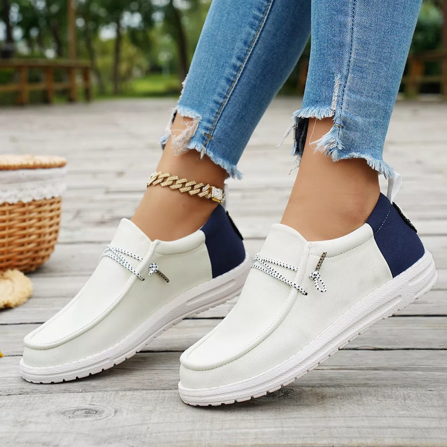 Round Toe Slip-Ons Apparel and Accessories