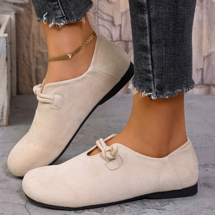 Round Toe Slip-Ons Apparel and Accessories