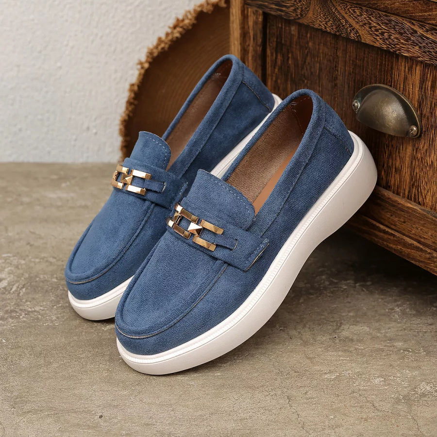 Round Toe Slip-Ons Apparel and Accessories