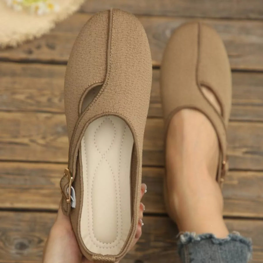 Round Toe Slip-Ons Apparel and Accessories