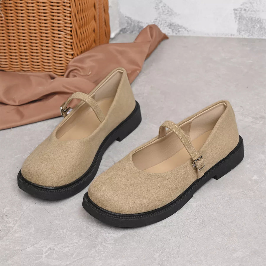Round Toe Slip-Ons Apparel and Accessories