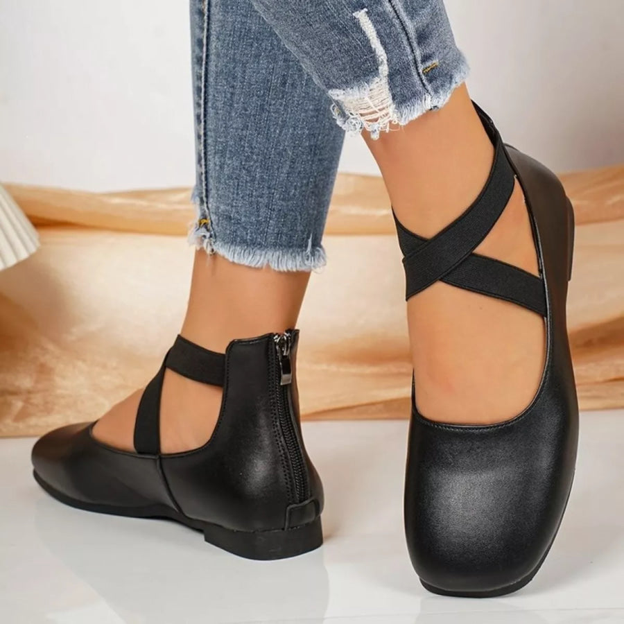 Round Toe Slip-Ons Apparel and Accessories
