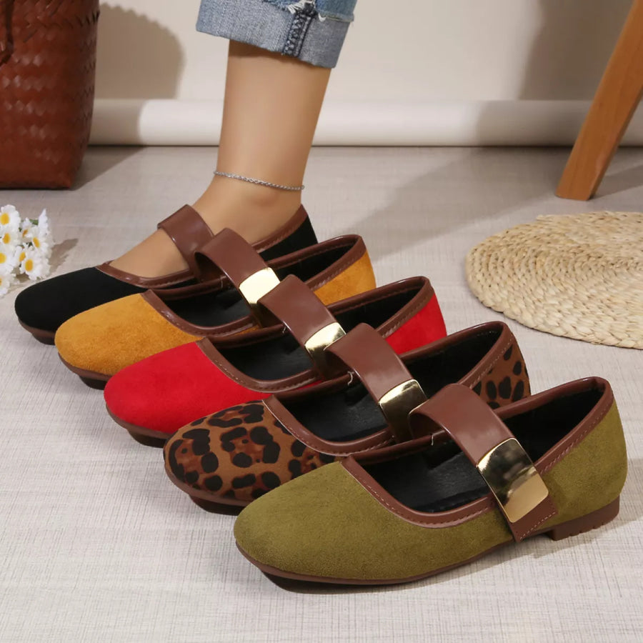 Round Toe Slip-Ons Apparel and Accessories