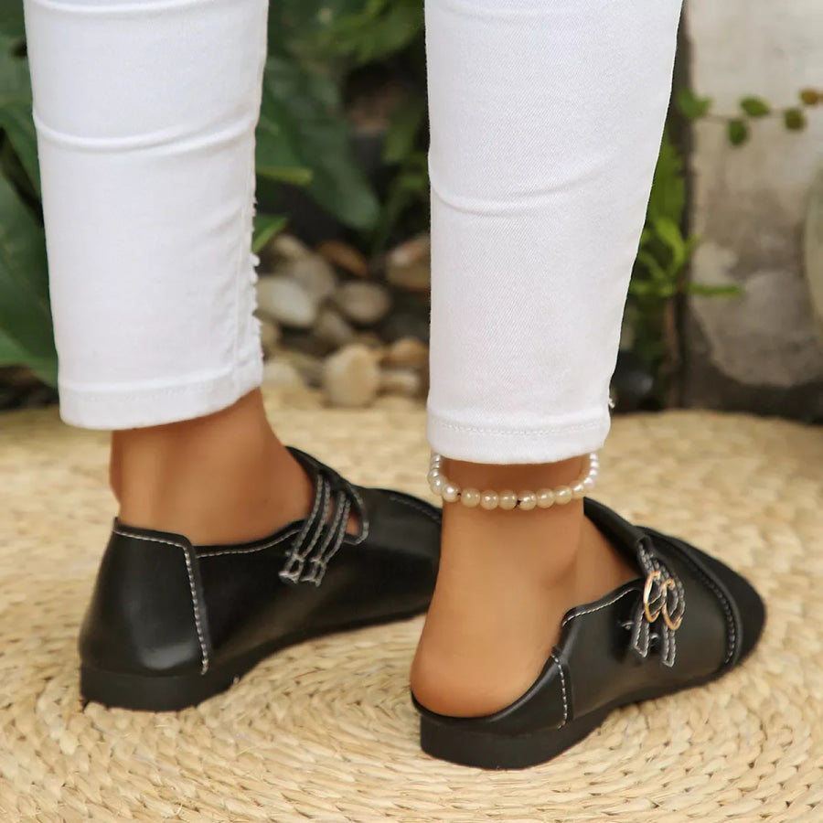 Round Toe Slip-Ons Apparel and Accessories