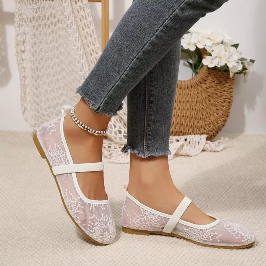 Round Toe Slip-Ons Apparel and Accessories