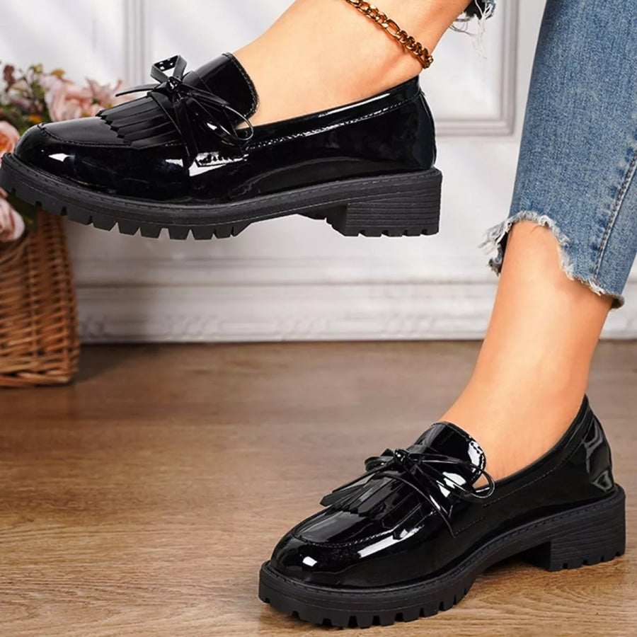 Round Toe Slip-Ons Apparel and Accessories