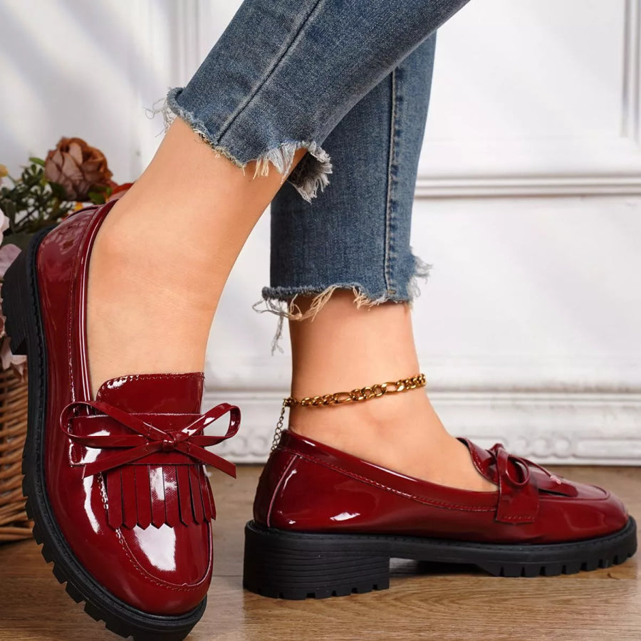 Round Toe Slip-Ons Apparel and Accessories