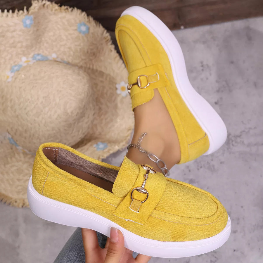 Round Toe Slip-Ons Apparel and Accessories