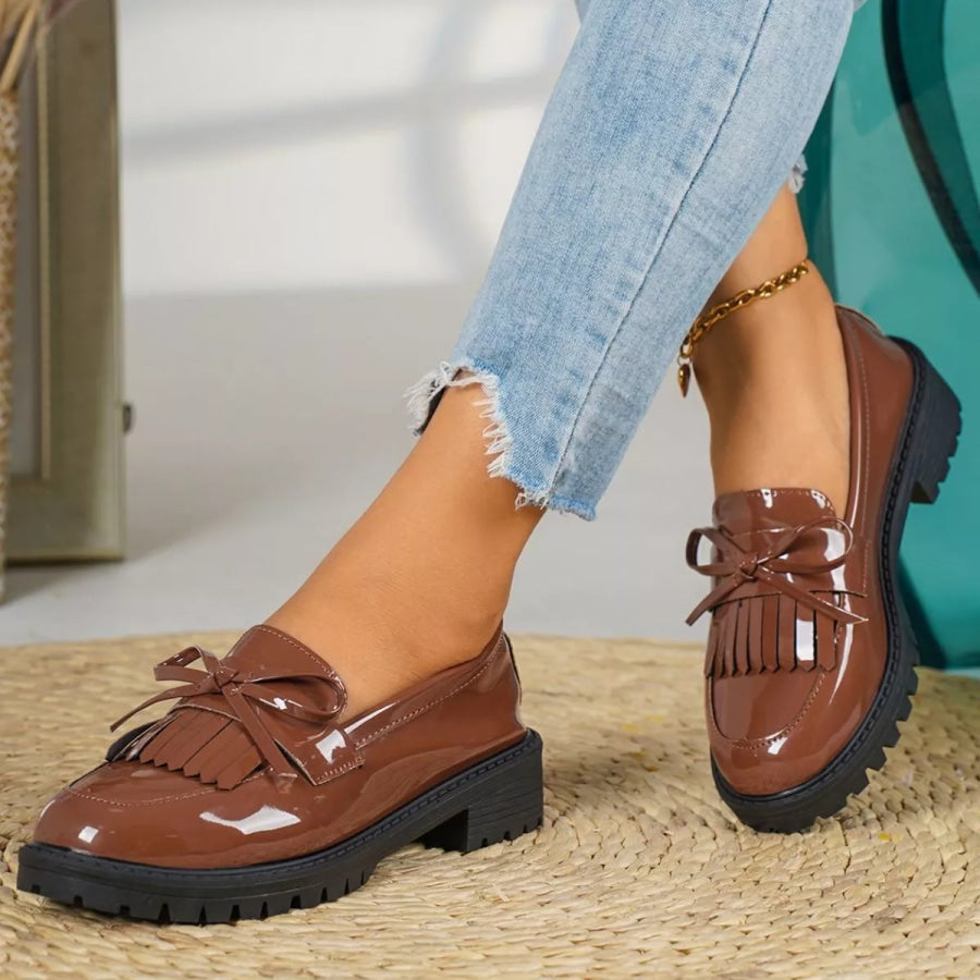 Round Toe Slip-Ons Apparel and Accessories