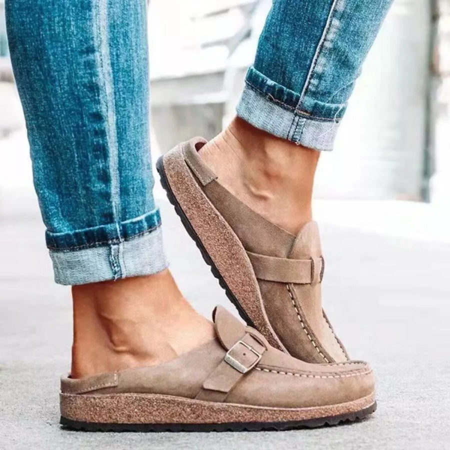 Round Toe Slip-Ons Apparel and Accessories