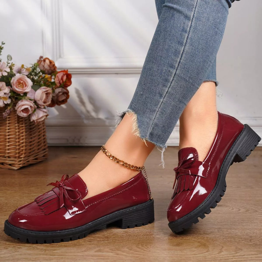 Round Toe Slip-Ons Apparel and Accessories