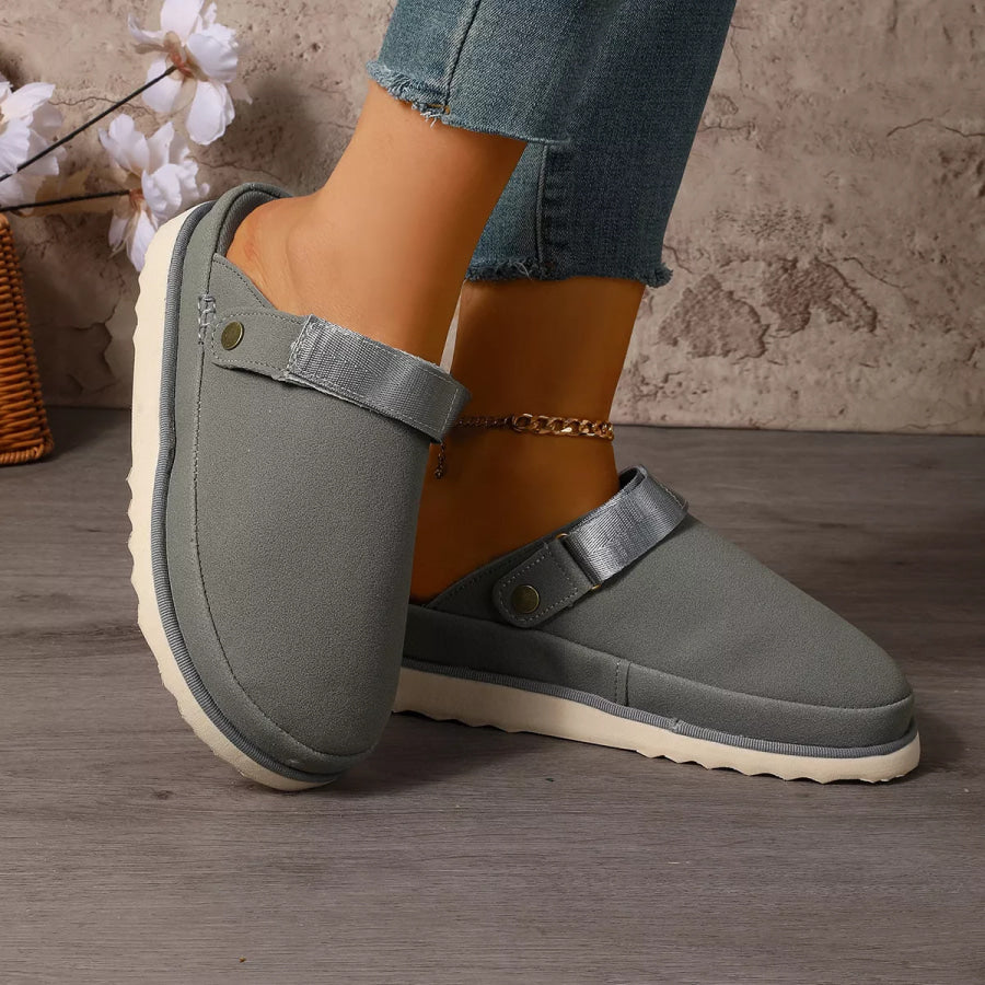 Round Toe Slip-Ons Apparel and Accessories
