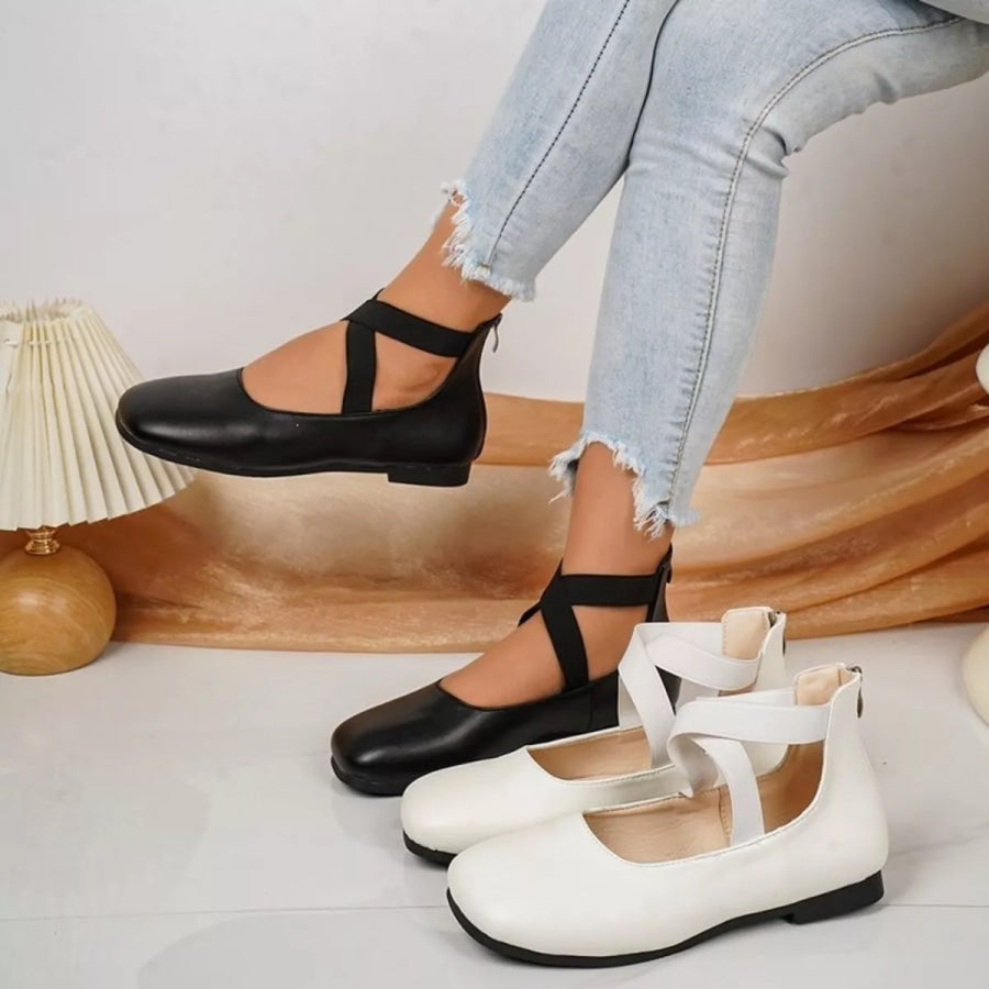Round Toe Slip-Ons Apparel and Accessories