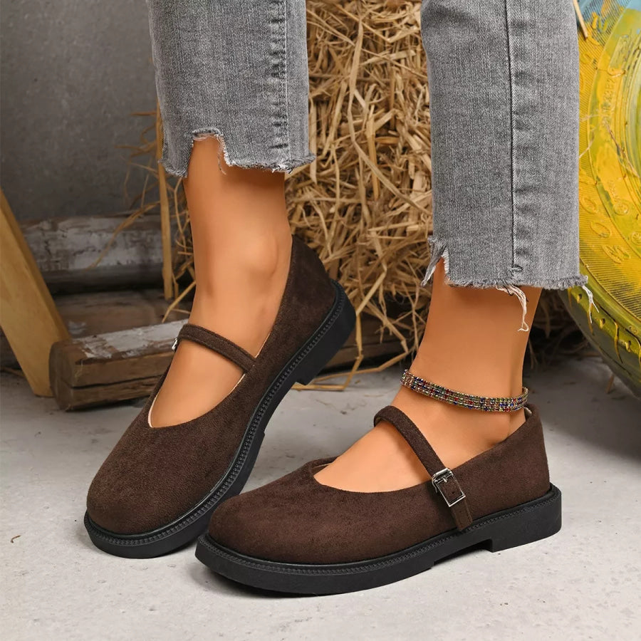 Round Toe Slip-Ons Apparel and Accessories