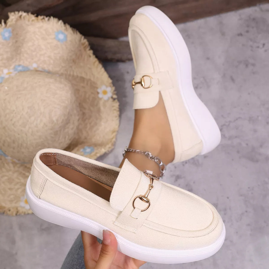 Round Toe Slip-Ons Apparel and Accessories