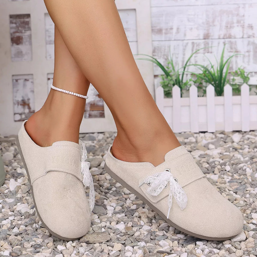 Round Toe Slip-Ons Apparel and Accessories