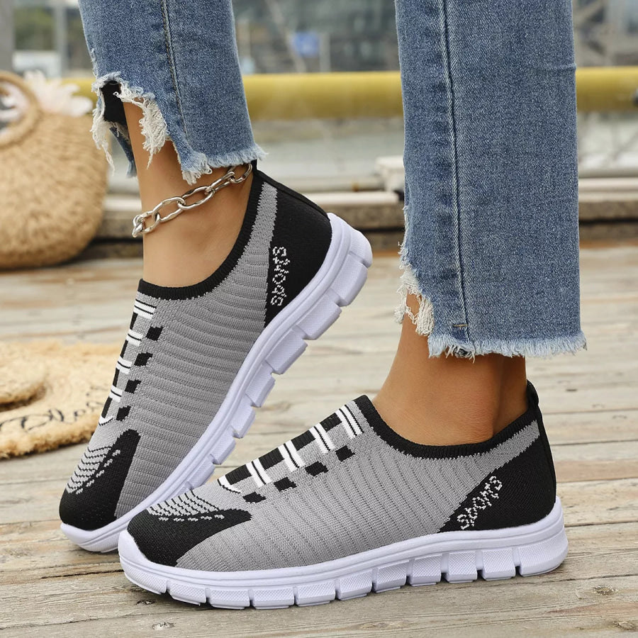 Round Toe Slip-Ons Apparel and Accessories