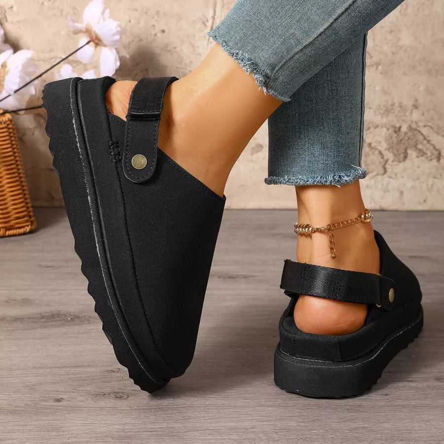 Round Toe Slip-Ons Apparel and Accessories