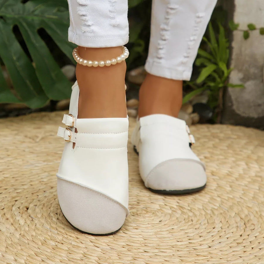 Round Toe Slip-Ons Apparel and Accessories