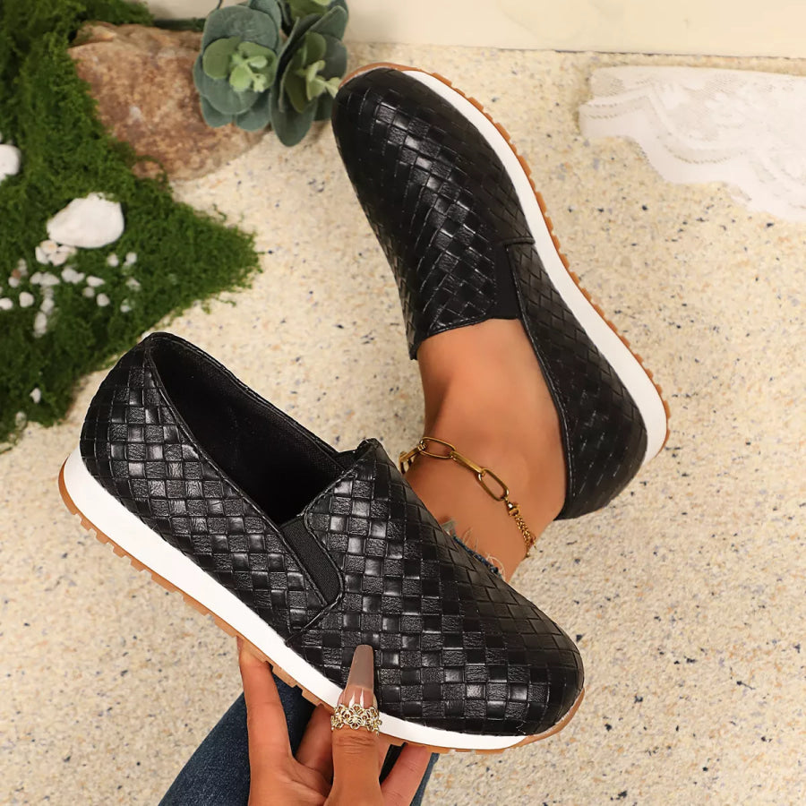 Round Toe Slip-Ons Apparel and Accessories