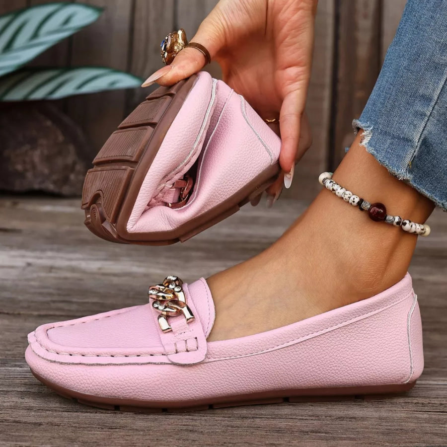 Round Toe Slip-Ons Apparel and Accessories