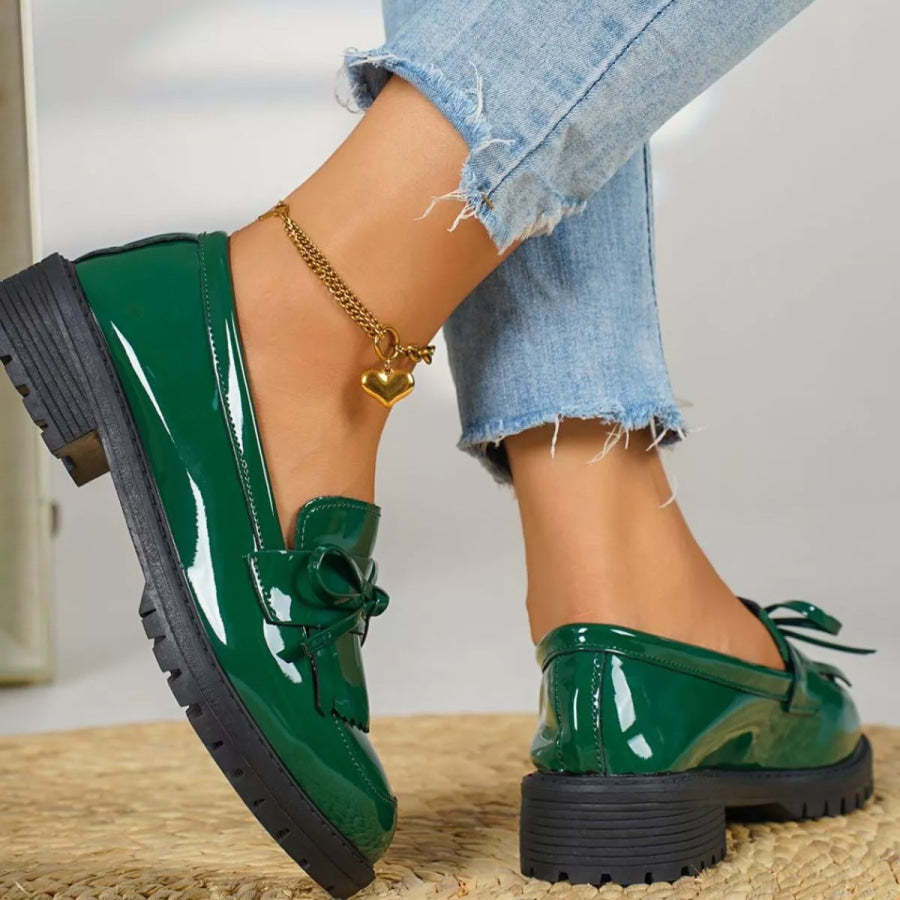 Round Toe Slip-Ons Apparel and Accessories