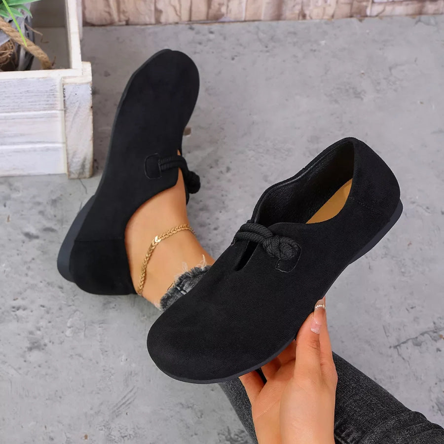 Round Toe Slip-Ons Apparel and Accessories